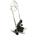 Transfer assist device with wheels on white background